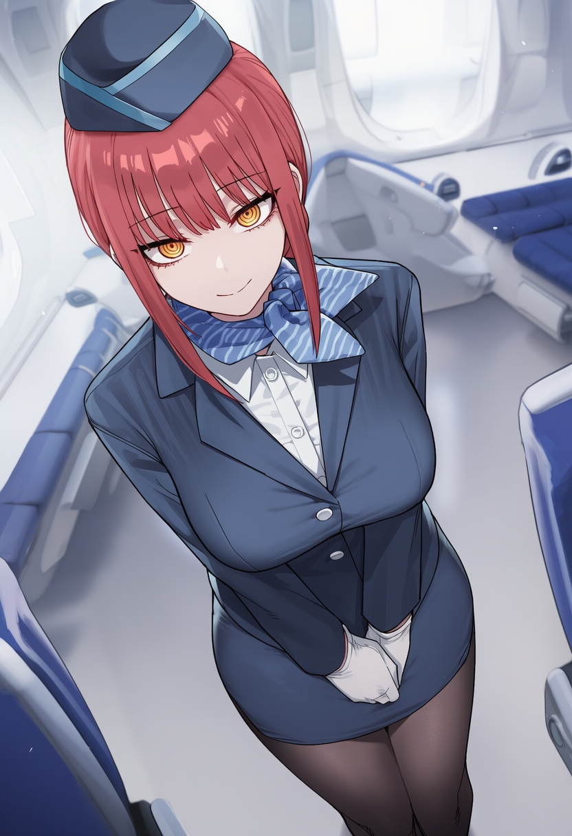 マキマ 乗務員 Makima stewardess (2/16)