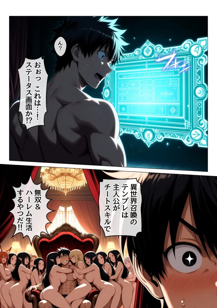 【エロ漫画】思ってたのと違う異世界召喚〜娼館でメスケモ熟女たちの性処理ペットになってしまった話〜