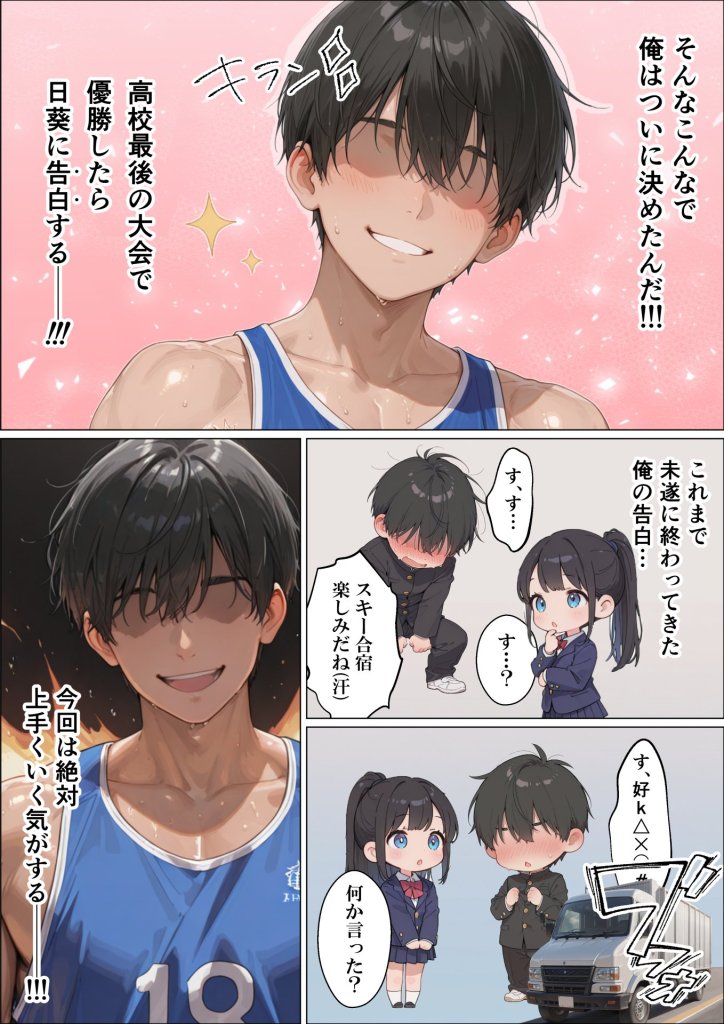 【エロ漫画】BSS〜ずっと好きだった陸上部エース〜他人棒でメス堕ち済みだった話