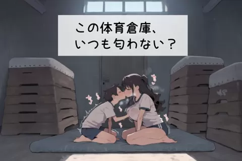 【二次エロ】この体育倉庫、いつも匂わない？