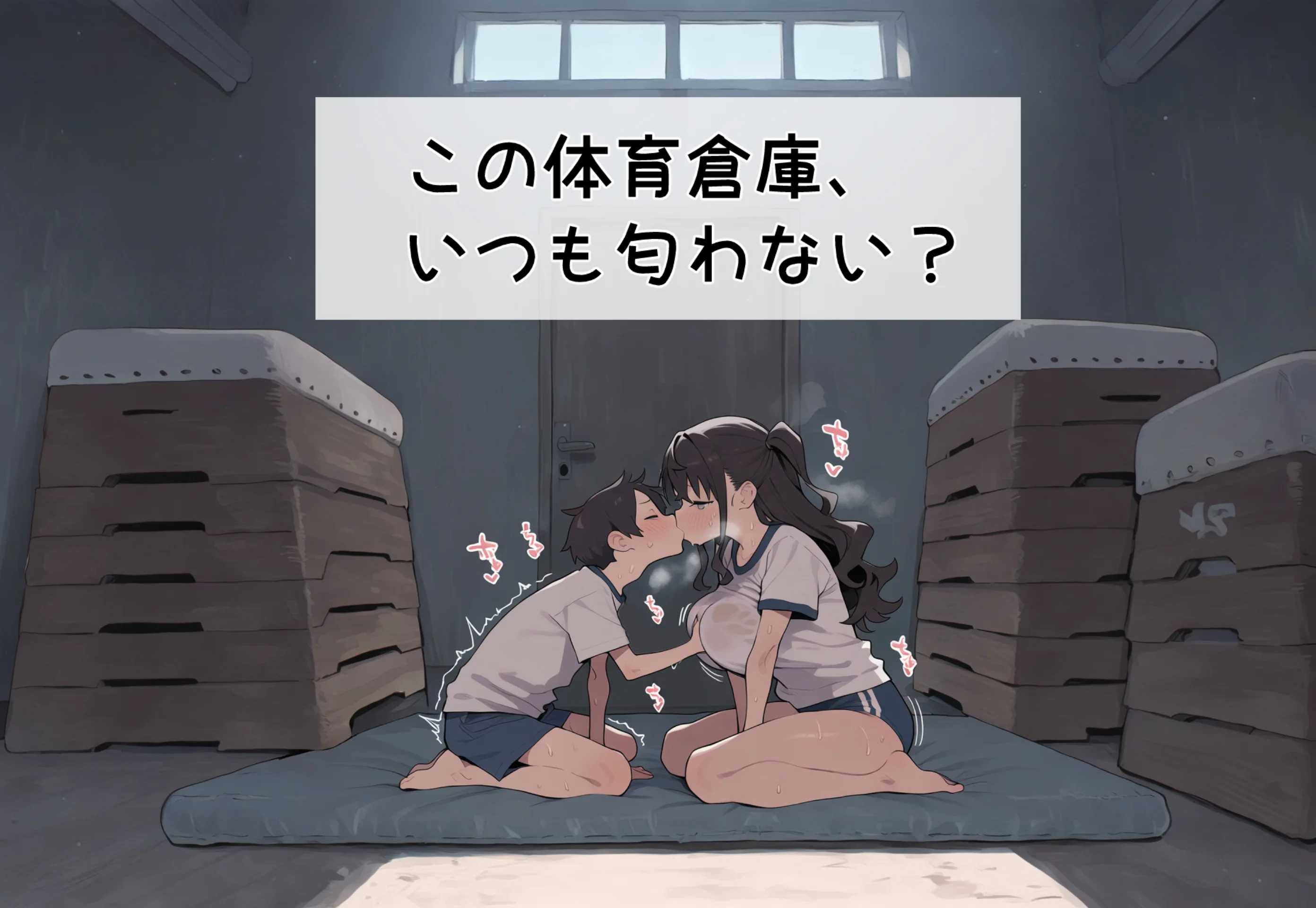【二次エロ】この体育倉庫、いつも匂わない？