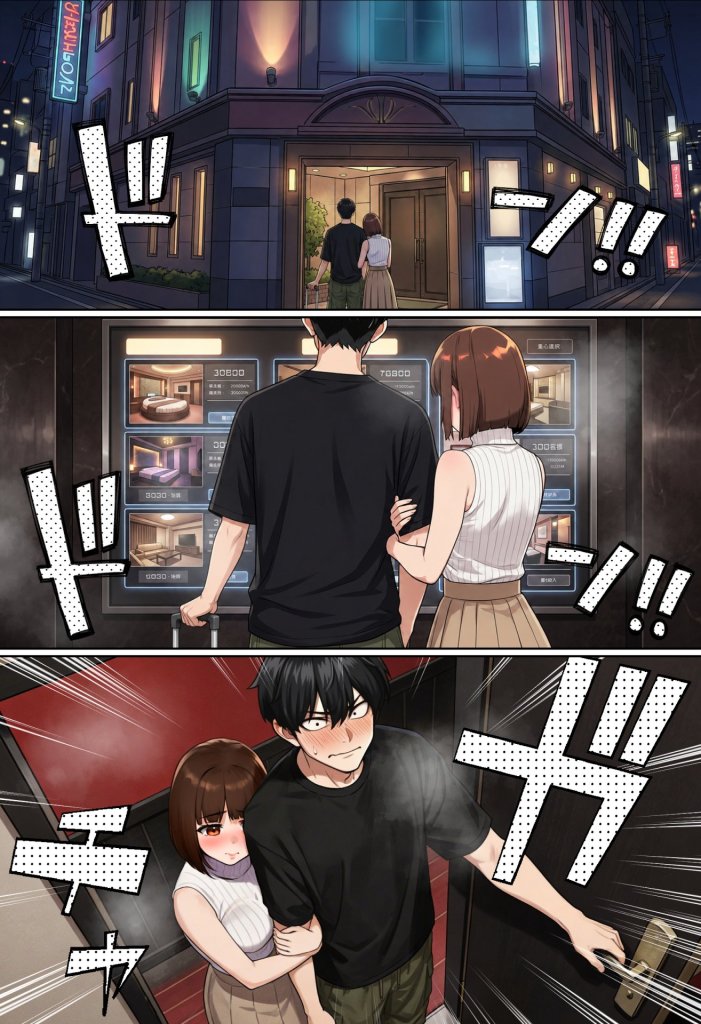 【エロ漫画】マチアプでコミケ帰りのムチムチ女エロ漫画家とマッチして、エロ漫画みたいなセックスした話www