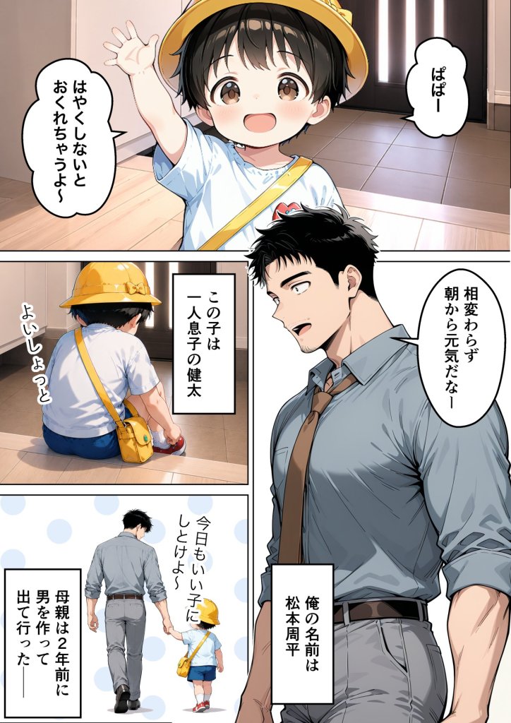 【エロ漫画】バツイチ子持ちの俺が見た目120点のツンデレダウナー保育士に本能剥き出しで種付けした話