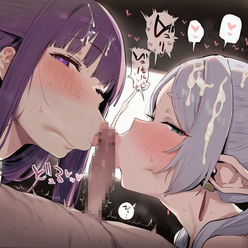 【画像】フェルン&フリーレンにち●ぽぺろぺろしてもらったり・・・