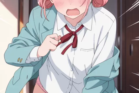 【画像】蝶野雛のラッキースケベエロ画像集