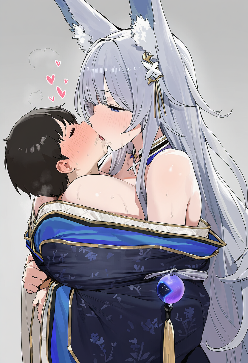 信濃ママの服の中でばぶばぶえっち (6/13)
