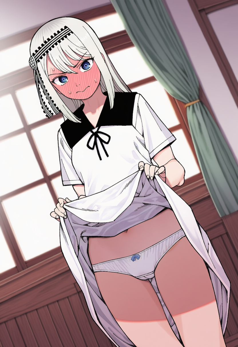 パンツを見せてもらう かぐや様は告らせたい (8/12)