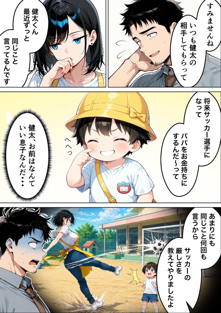 【エロ漫画】バツイチ子持ちの俺が見た目120点のツンデレダウナー保育士に本能剥き出しで種付けした話