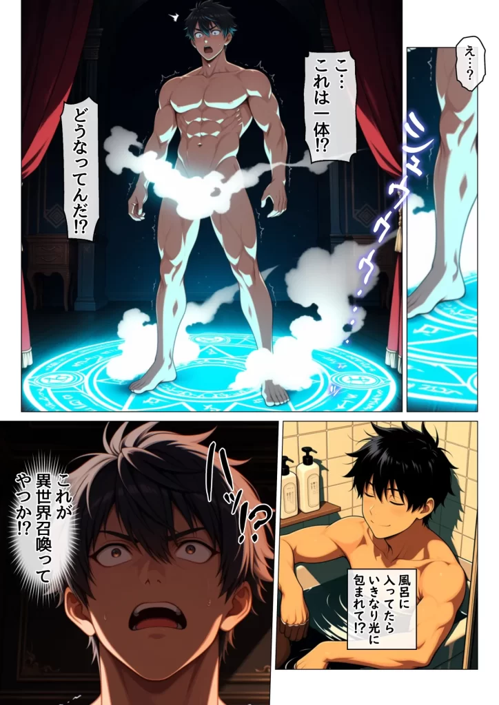 【エロ漫画】思ってたのと違う異世界召喚〜娼館でメスケモ熟女たちの性処理ペットになってしまった話〜