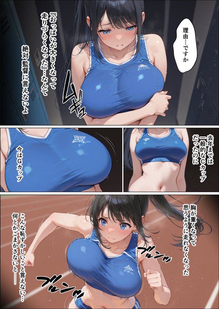 【エロ漫画】BSS〜ずっと好きだった陸上部エース〜他人棒でメス堕ち済みだった話