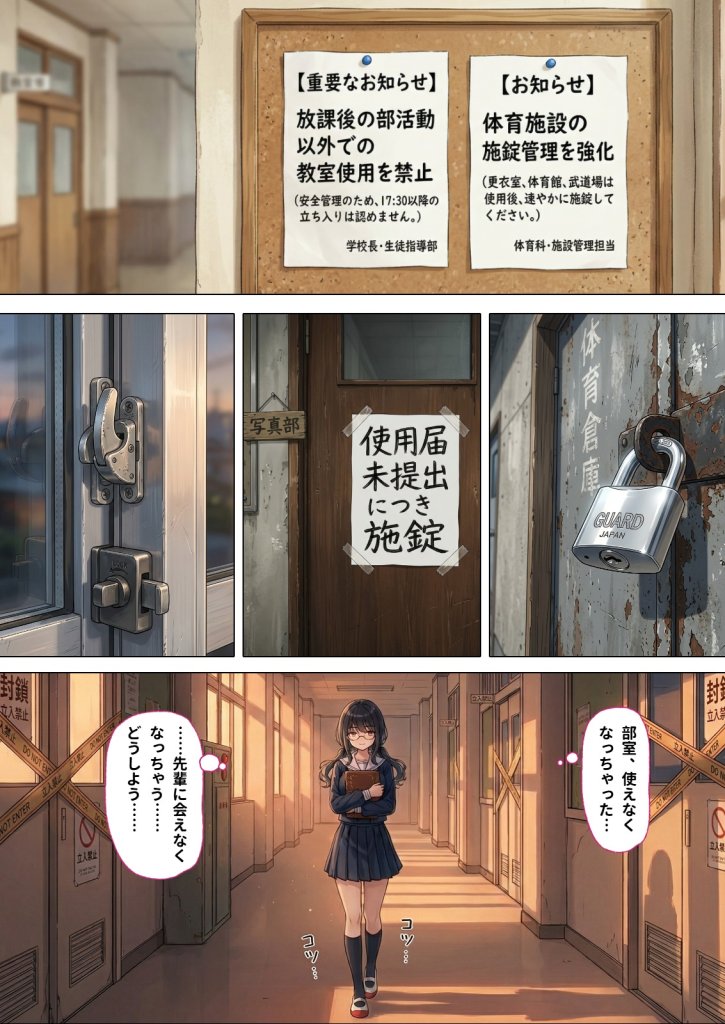 【エロ漫画】部活の清楚後輩となし崩しで処女童貞エッチしたら、実はドスケベだった2〜2週間我慢したらご褒美生エッチ〜