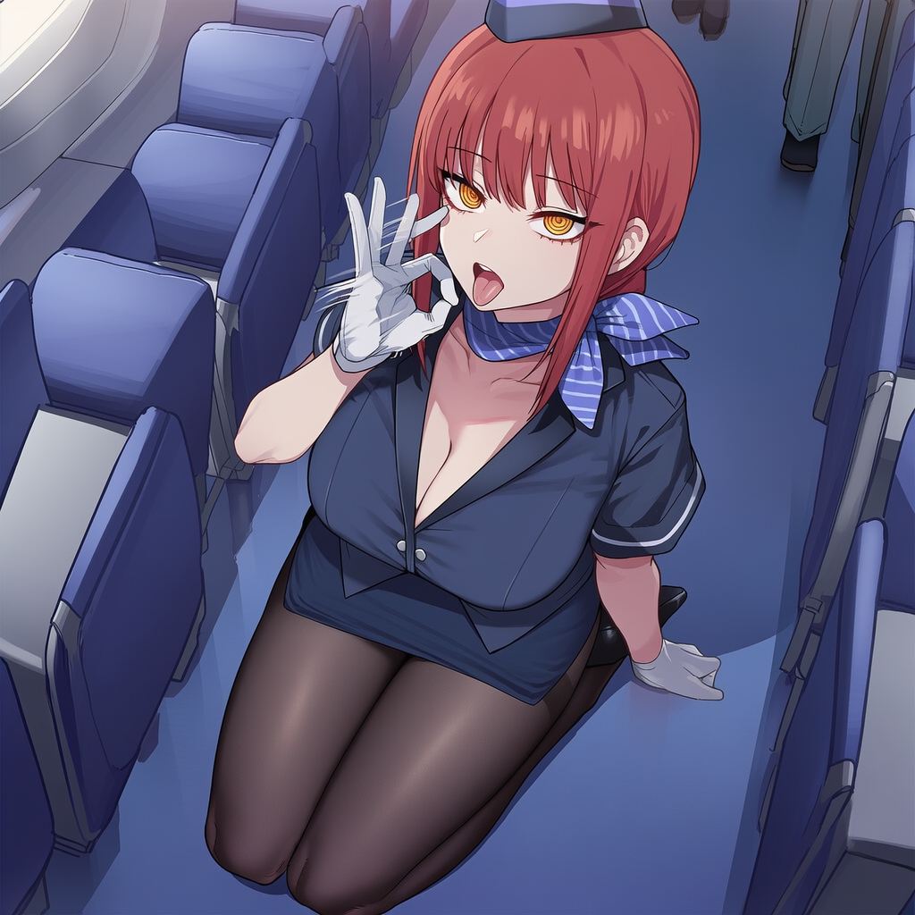 マキマ 乗務員 Makima stewardess (4/16)