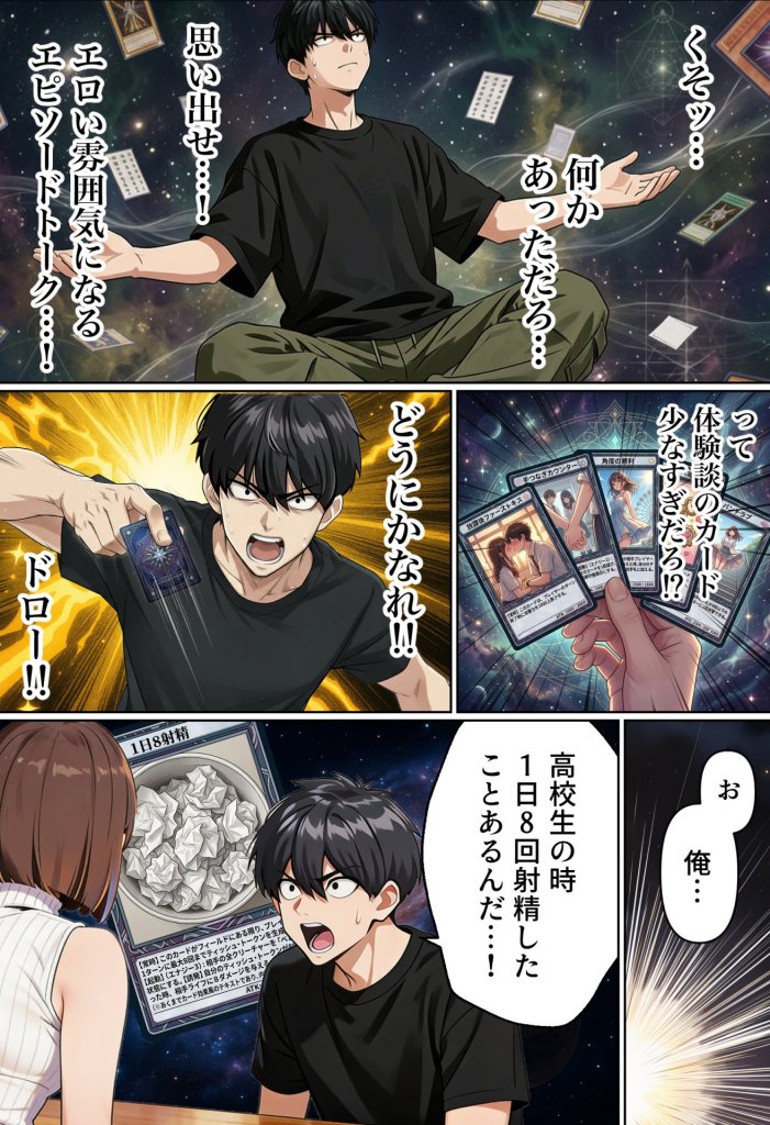 【エロ漫画】マチアプでコミケ帰りのムチムチ女エロ漫画家とマッチして、エロ漫画みたいなセックスした話www