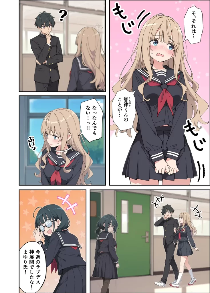 【エロ漫画】むちシコボディの妹に勃起がバレたことをきっかけにむちむち密着イチャラブセックスする話