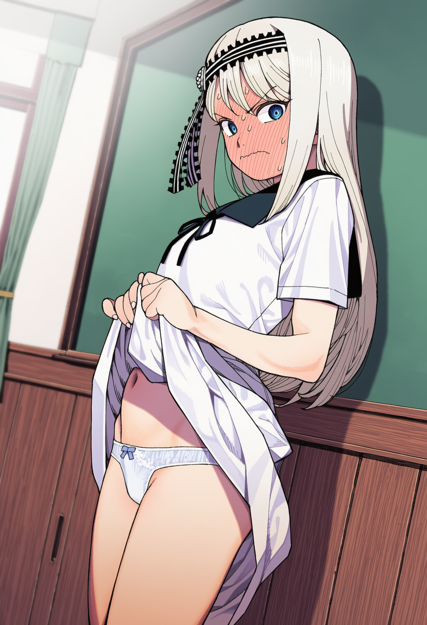 パンツを見せてもらう かぐや様は告らせたい (9/12)