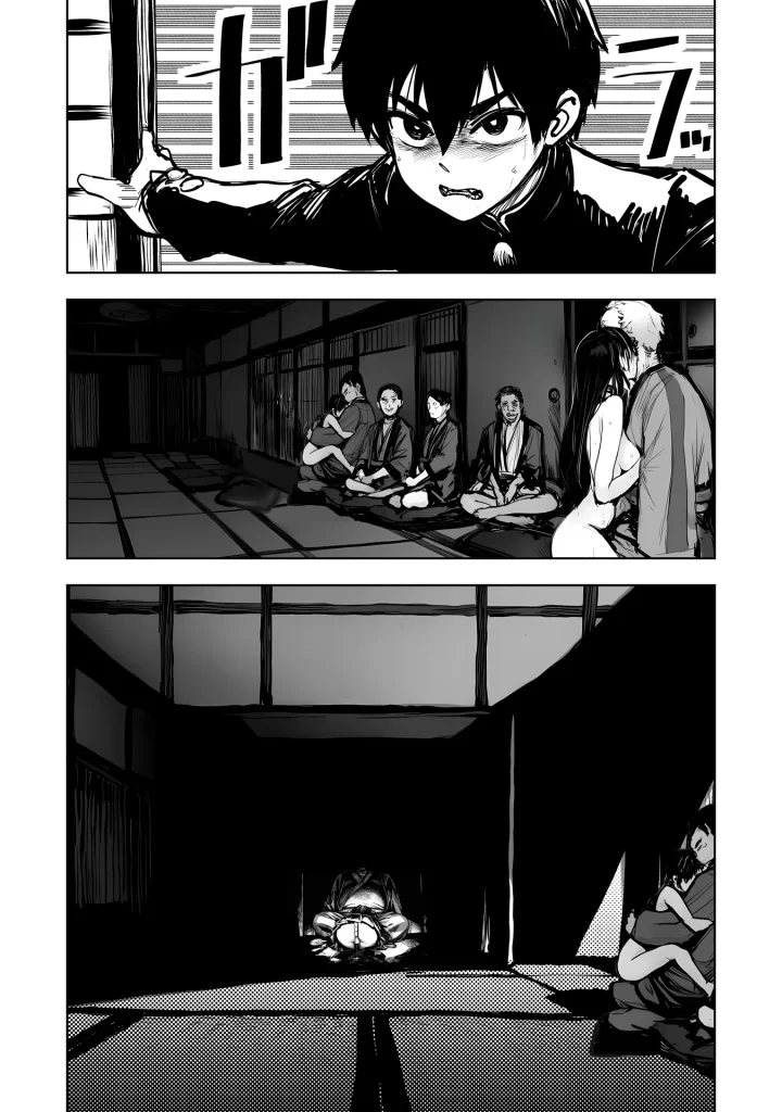 【エロ漫画】JK退魔師 VS 因習村〜寝取られ幼馴染は島の有力者のおま●こ契約に逆らえません〜