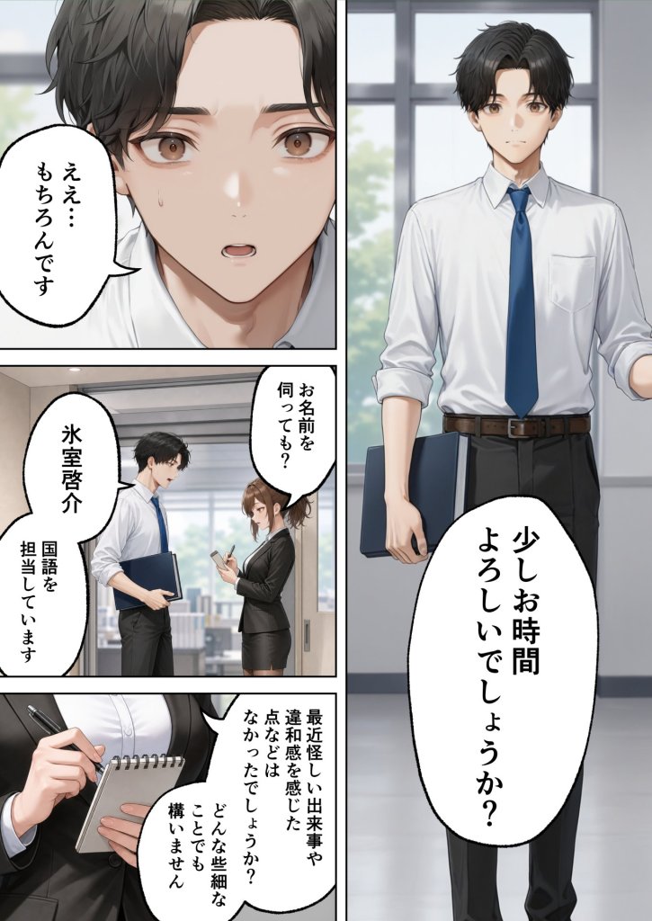 【エロ漫画】目隠師〜女刑事を連れ去って目隠し拘束調教する男〜【新人刑事肉人形化編】 3ページ目