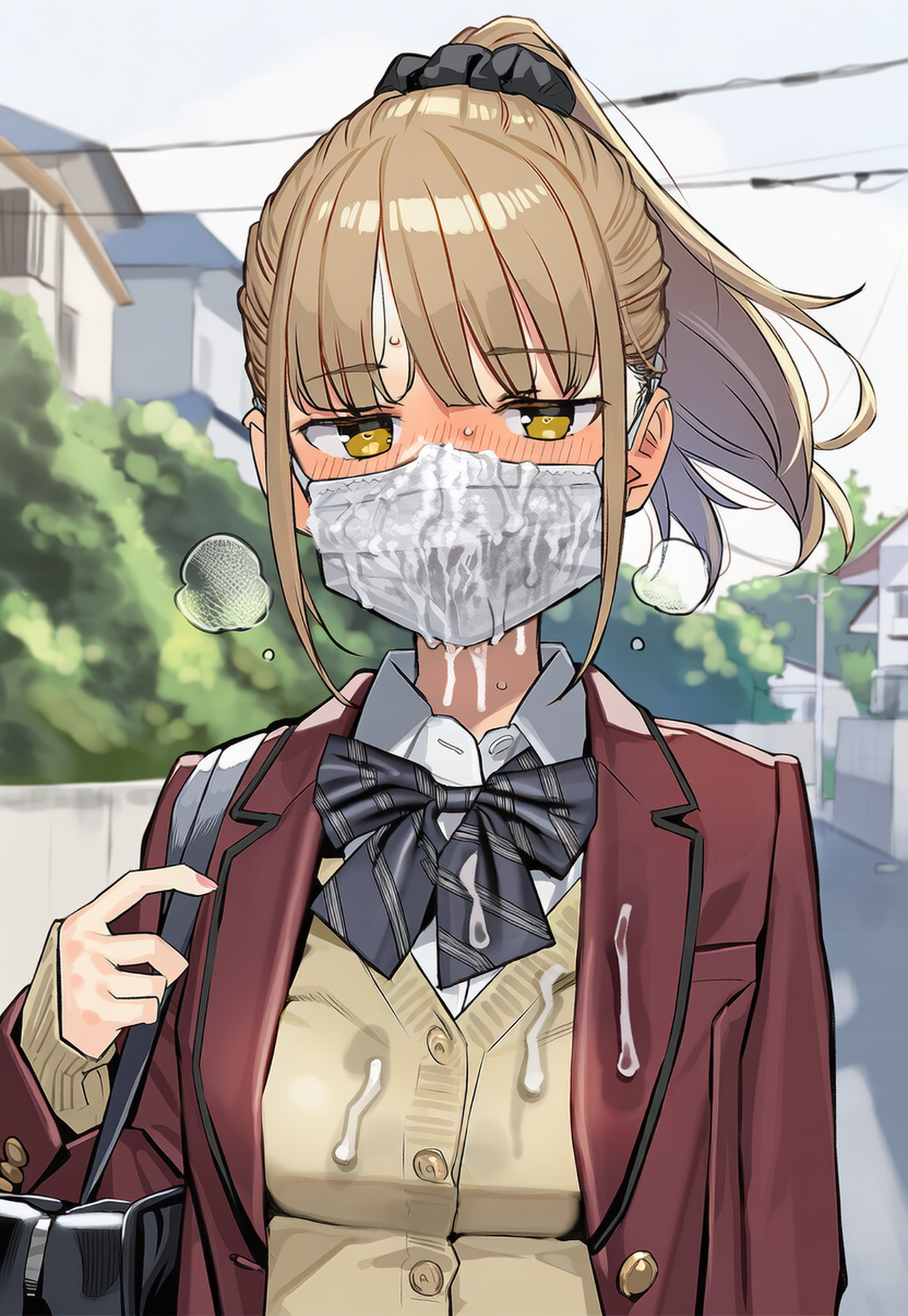 【お題箱】ザーメンマスク登校 (7/11)