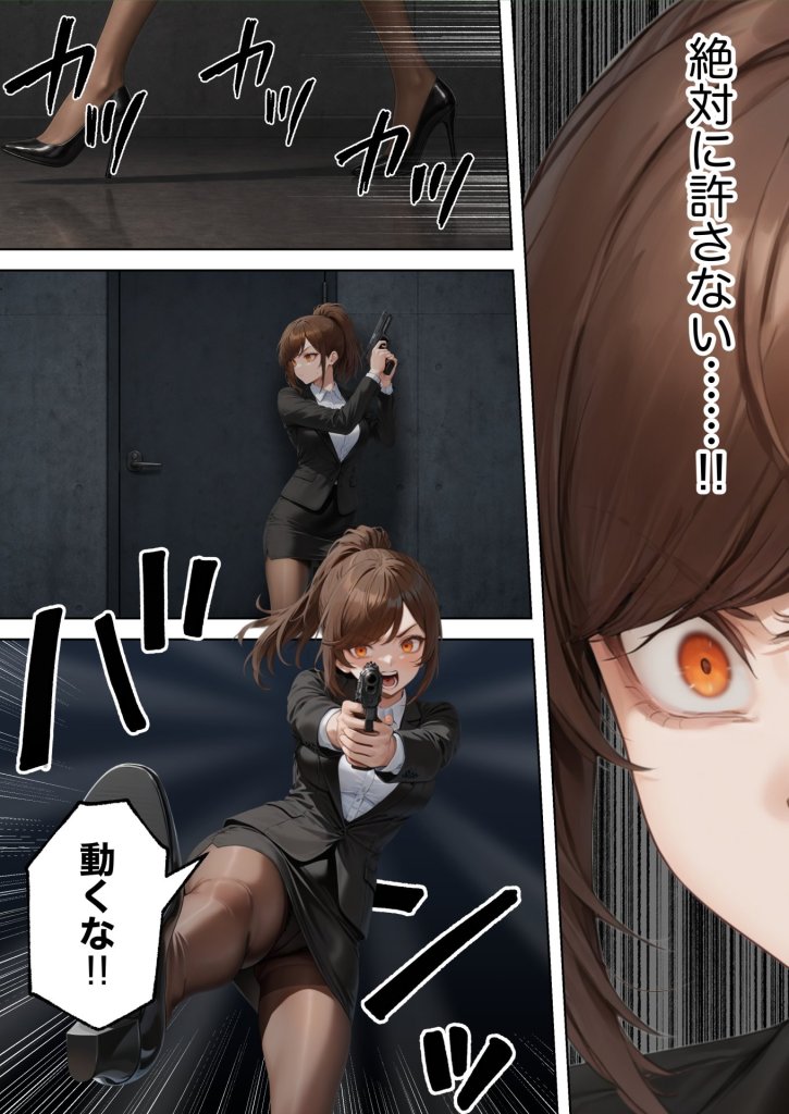 【エロ漫画】目隠師〜女刑事を連れ去って目隠し拘束調教する男〜【新人刑事肉人形化編】