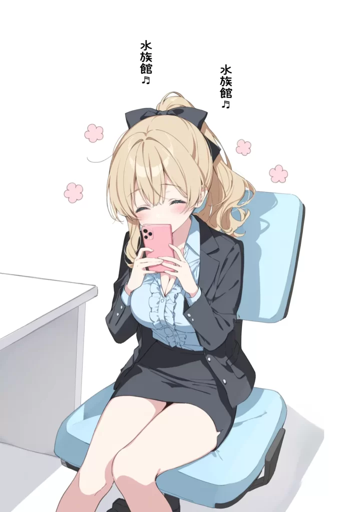 【エロ漫画】高嶺の花だって恋したい！-高嶺の花な先輩教師とマチアプでマッチして恋人になる話-