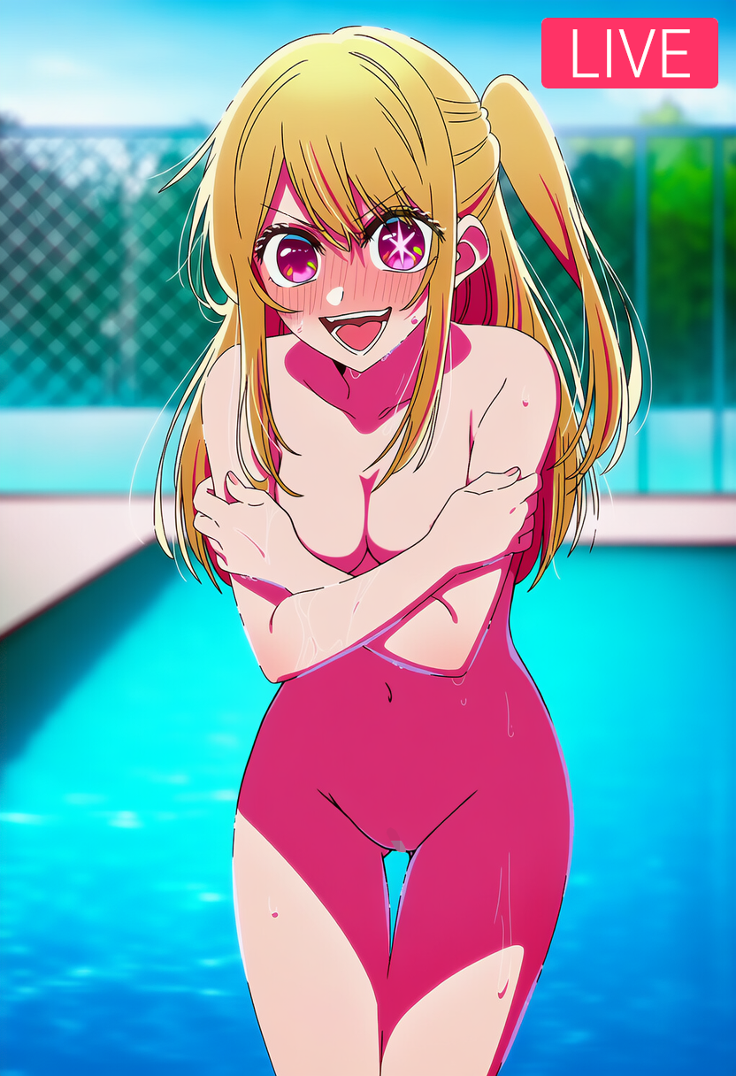 星野ルビー 溶ける水着ドッキリ (9/11)
