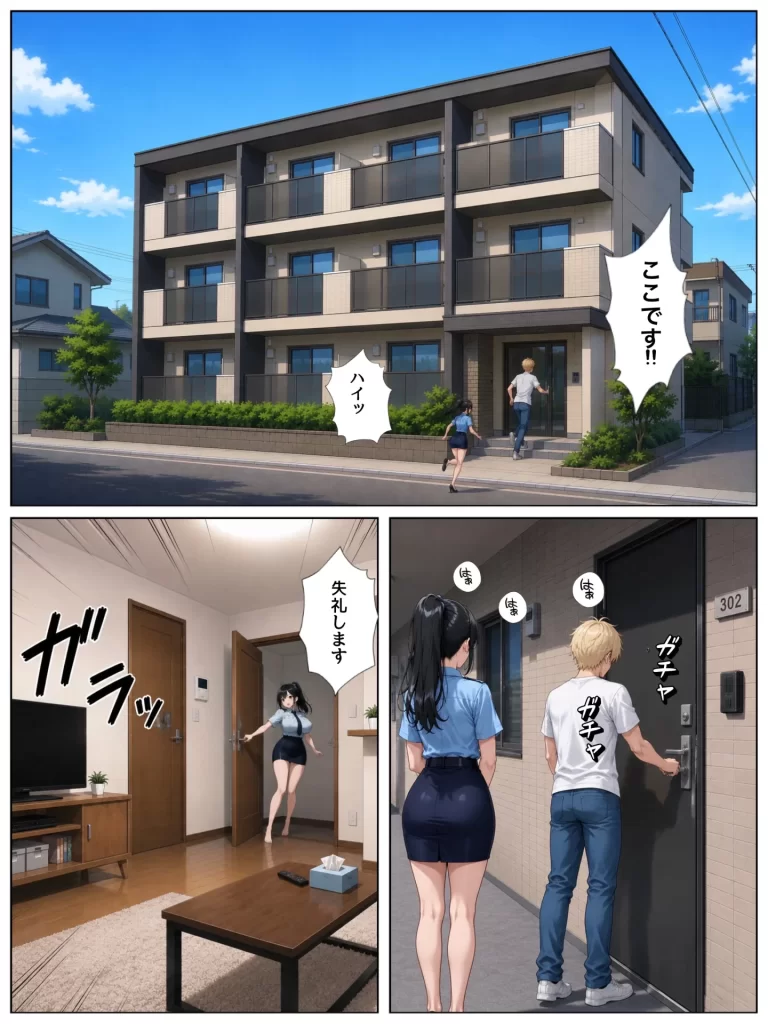 【エロ漫画】男嫌いな新卒警官を監&times;してマゾメス化させた結果