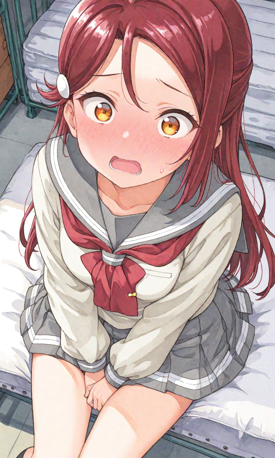 健気で初心すぎる桜内梨子ちゃんとHしたい!―体育倉庫でH編― (4/48)