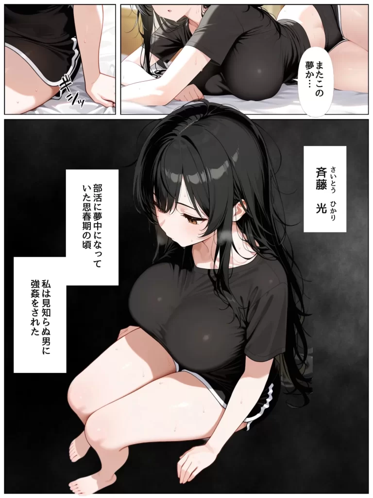 【エロ漫画】男嫌いな新卒警官を監&times;してマゾメス化させた結果