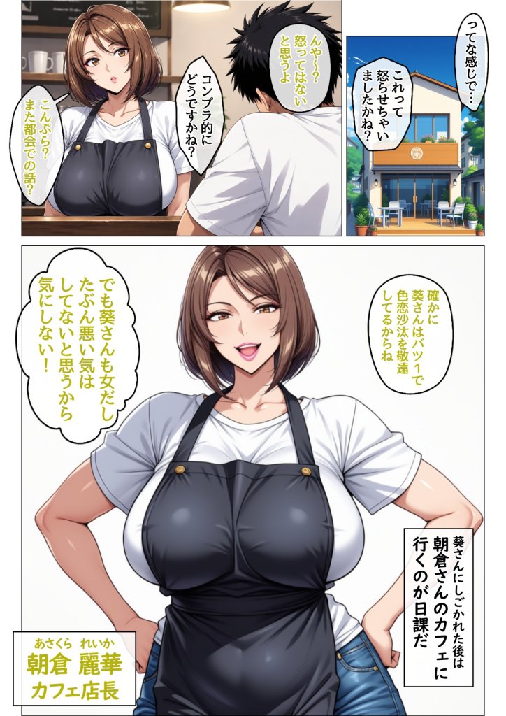 【エロ漫画】田舎町のどすけべおばさん達とハーレムスローライフ 11ページ目