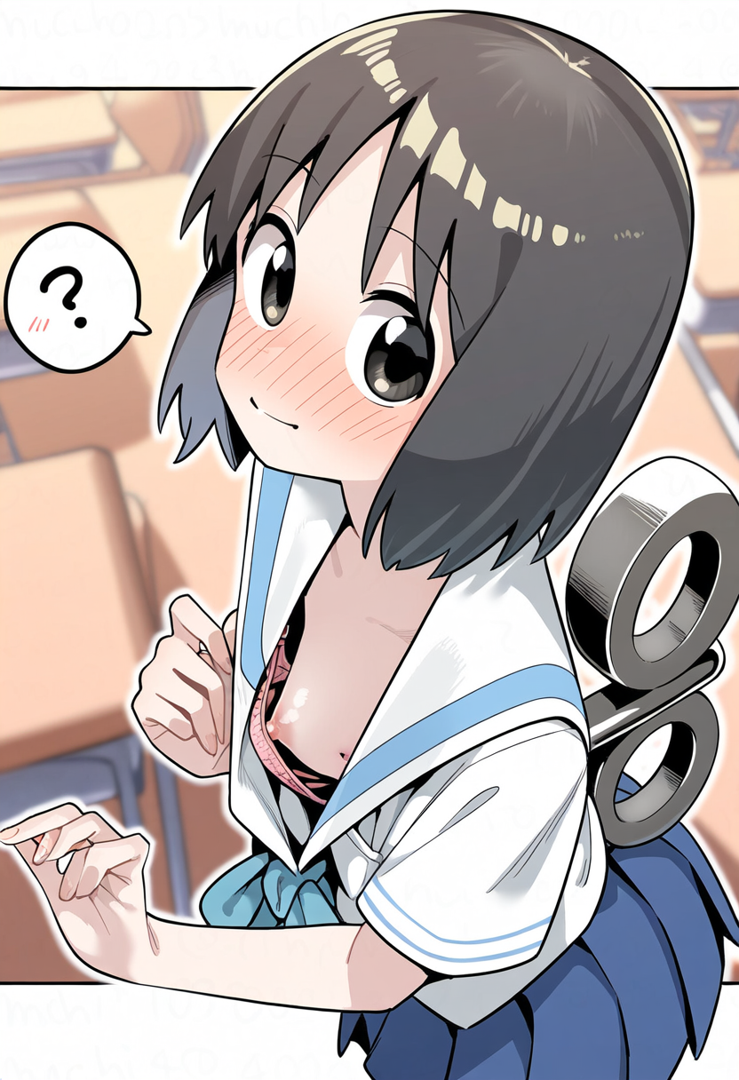東雲なの 胸チラ (3/8)