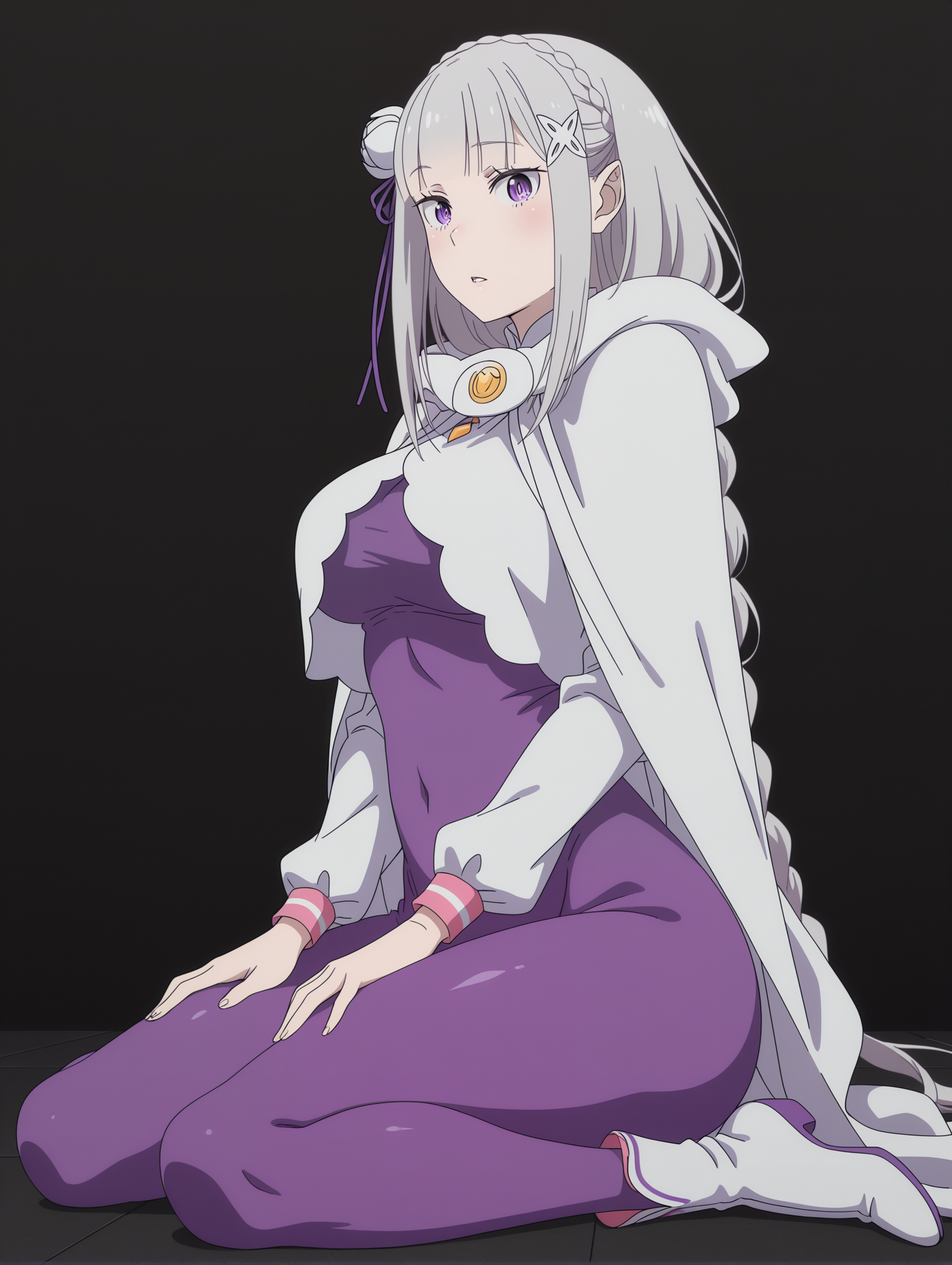エミリア(Re:ゼロから始める異世界生活)|Emilia Sexy Photoshoot (7/13)