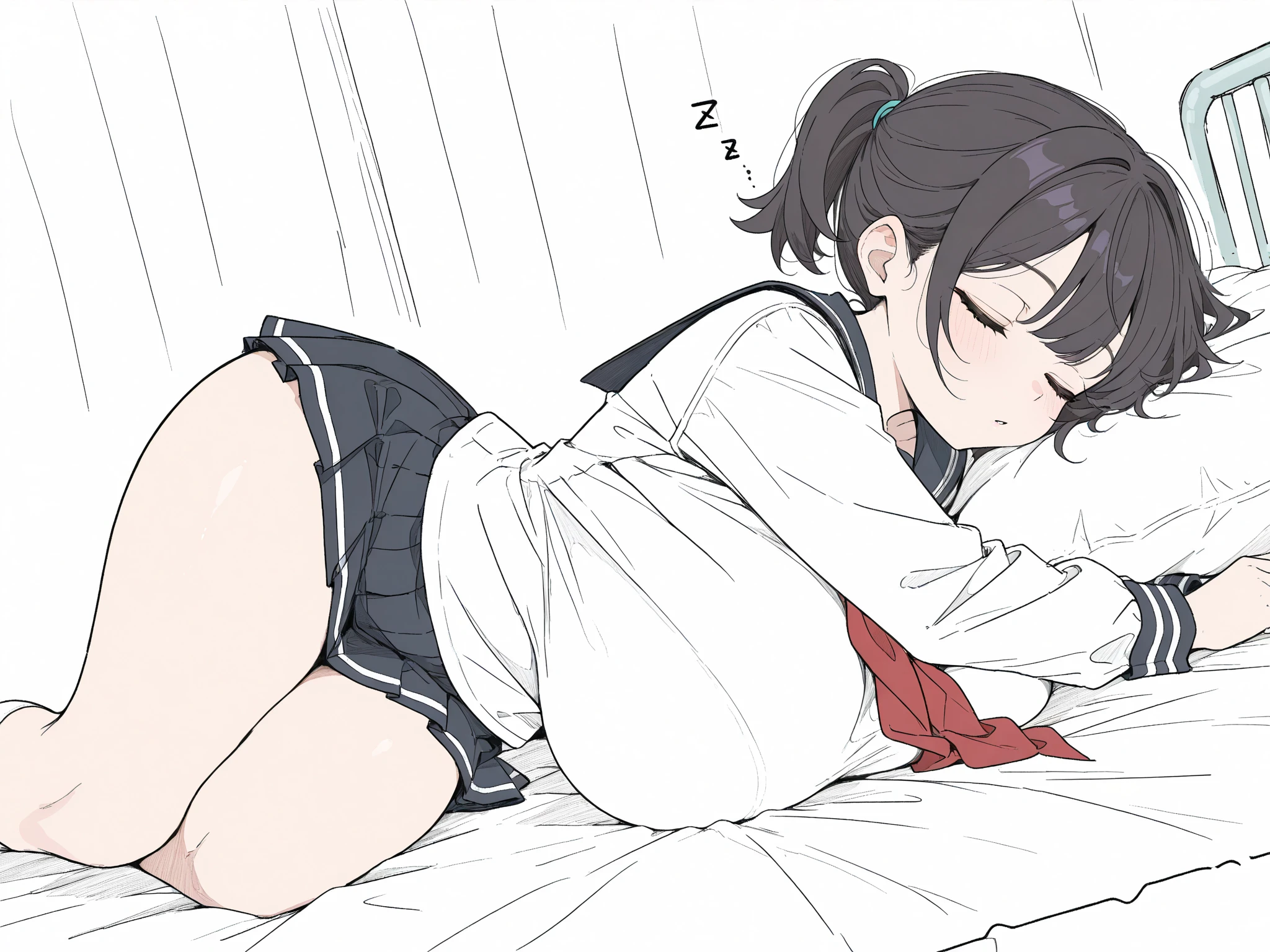 おねんねJ〇なかだし (3/8)