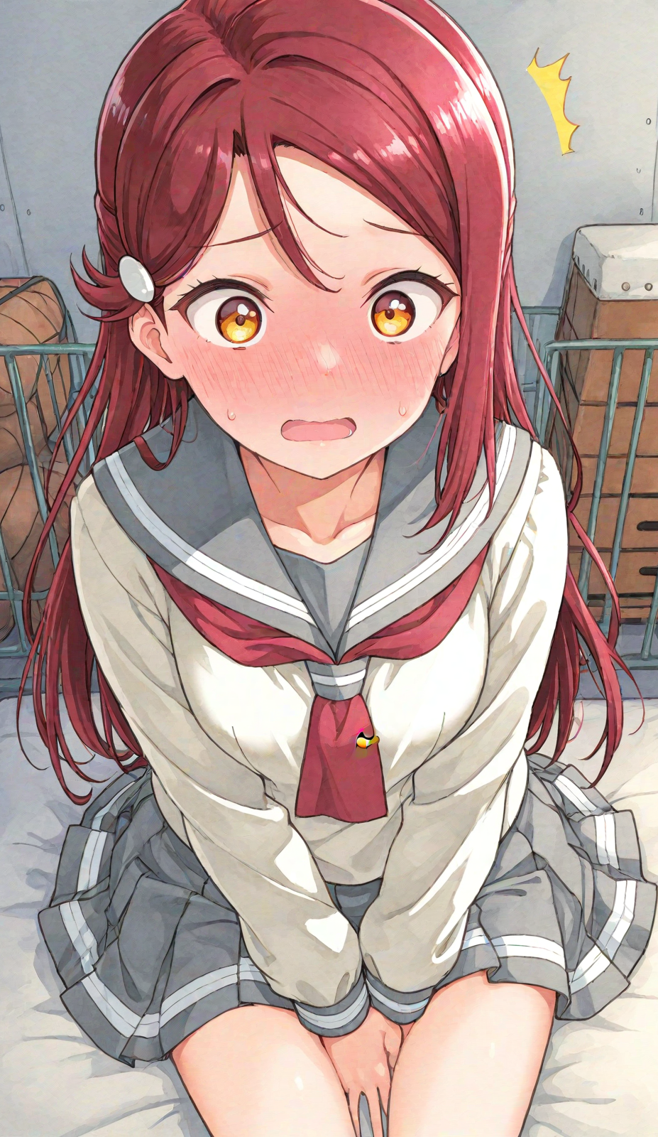 健気で初心すぎる桜内梨子ちゃんとHしたい!―体育倉庫でH編― (3/48)