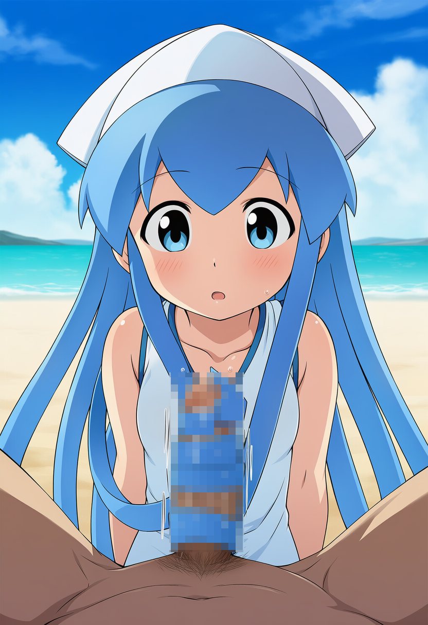 イカ娘/触手コキ (9/14)