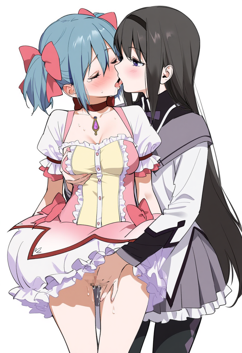 暁美ほむら・美樹さやか(魔法少女まどかマギカ)|禁断ほむさや (3/19)