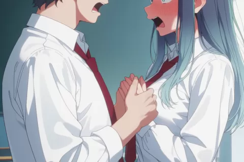 【画像】言い寄られて断りきれずにセックスする黒川あかね