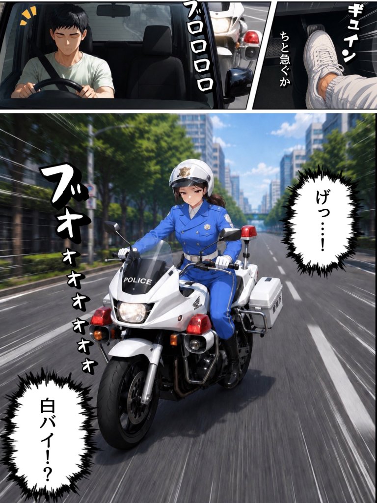 【エロ漫画】実は汚部屋で毎日オナってる生き遅れBBA警官の愛用ディルドと俺のチン〇が激似だったのでセフレ化したら孕ませてしまった話