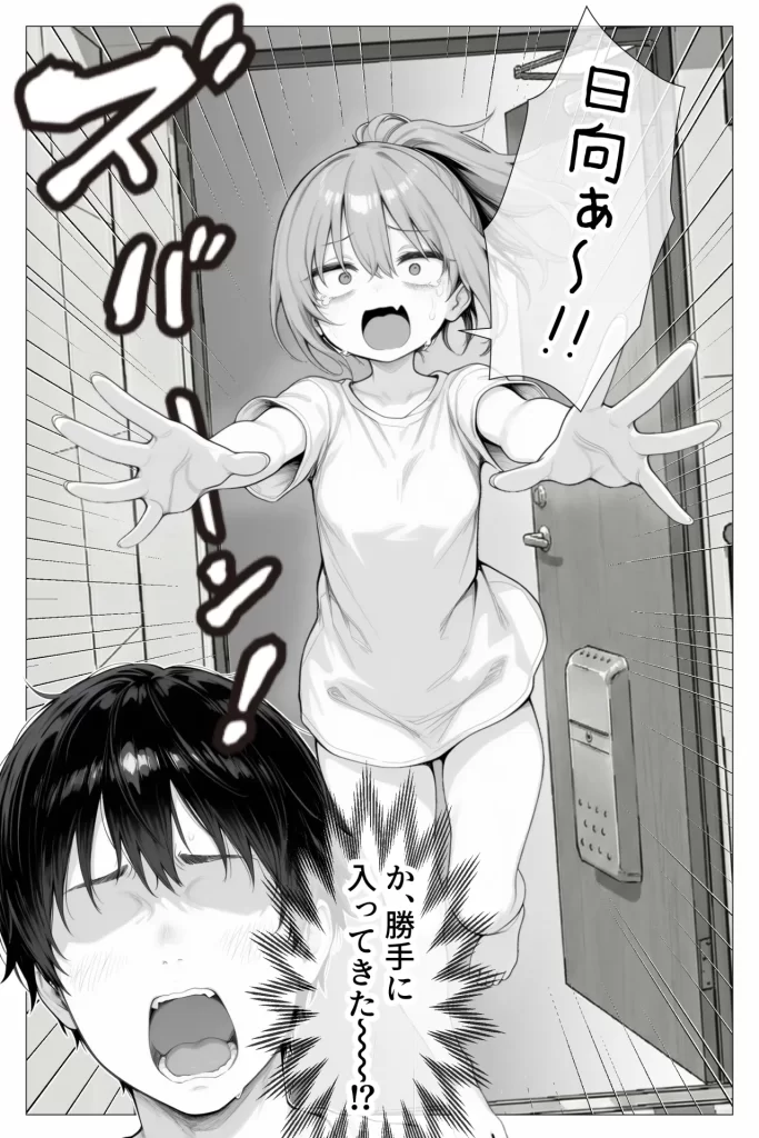 【エロ漫画】隣の部屋の退廃〇リBBA