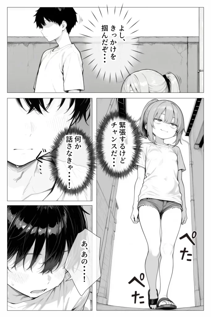 【エロ漫画】隣の部屋の退廃〇リBBA