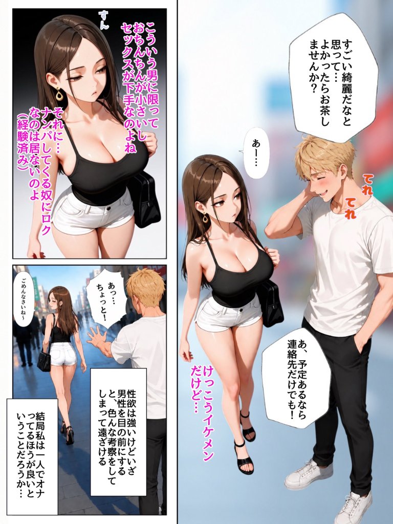 【エロ漫画】実は汚部屋で毎日オナってる生き遅れBBA警官の愛用ディルドと俺のチン〇が激似だったのでセフレ化したら孕ませてしまった話