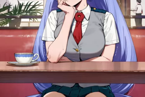 【画像】波動ねじれがカフェでマンズリこいてるエロ画像
