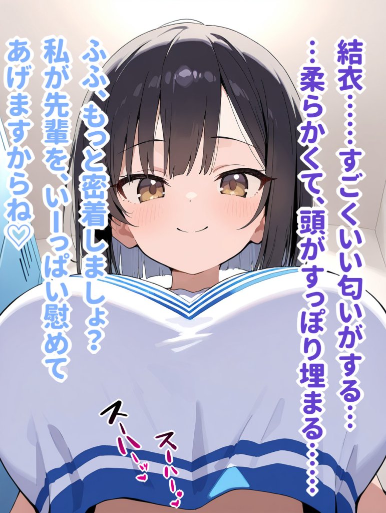 【エロCG集】チア部の爆乳後輩に禁欲生活を強いられる日々から試合に勝ってご褒美中出しえっちさせてもらう話
