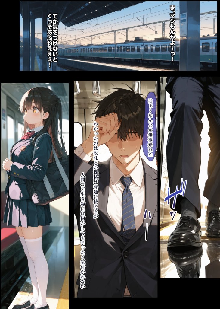 【エロ漫画】認識阻害！未来百貨店から贈られてきた「塵くずぐすり」で誰もボクに気付かない
