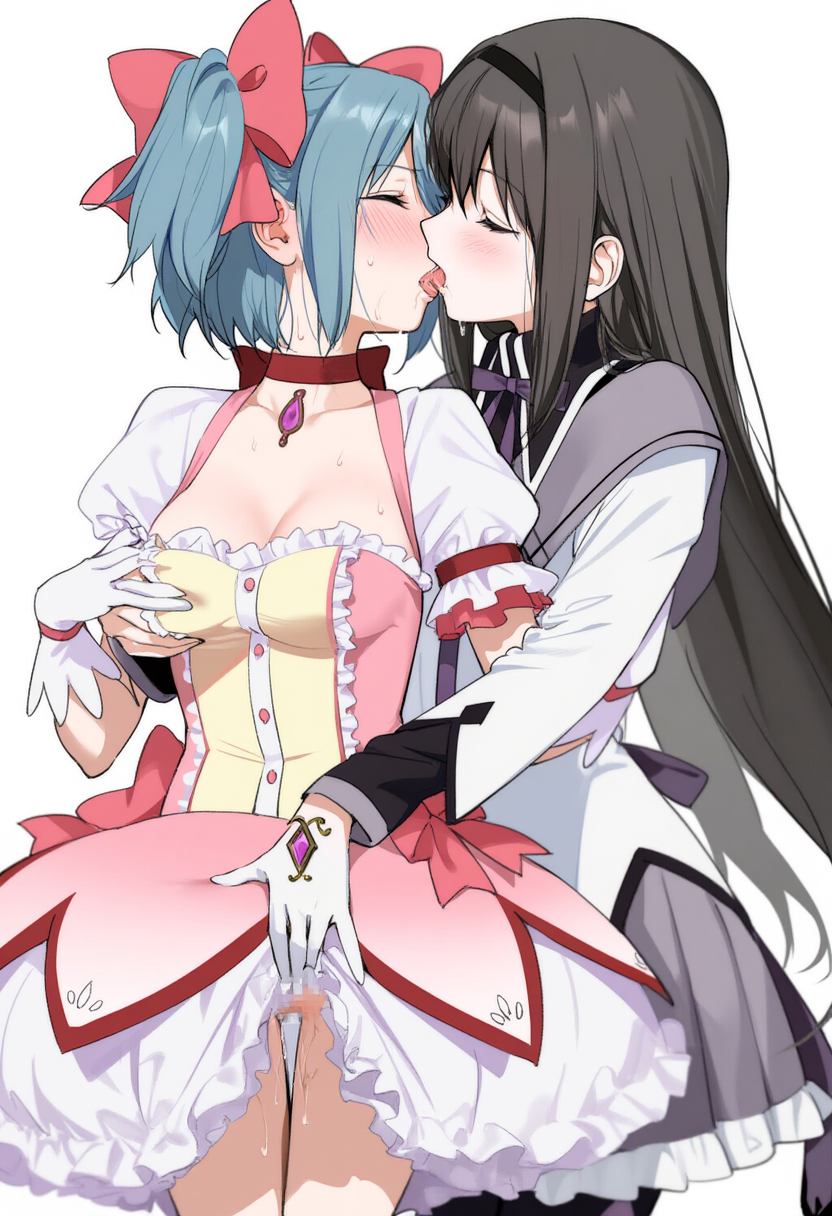 暁美ほむら・美樹さやか(魔法少女まどかマギカ)|禁断ほむさや (6/19)