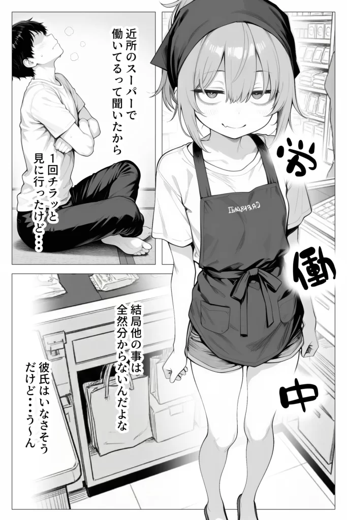 【エロ漫画】隣の部屋の退廃〇リBBA