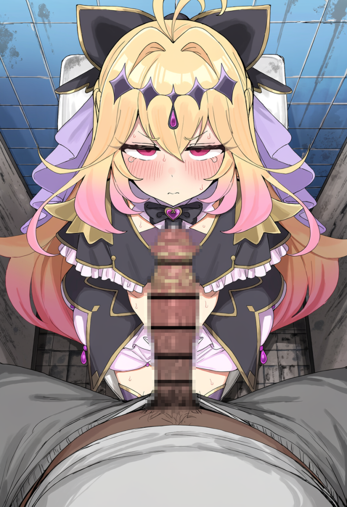 【画像】アルカナシャドウにくっさいチンカスお掃除させるエロ画像