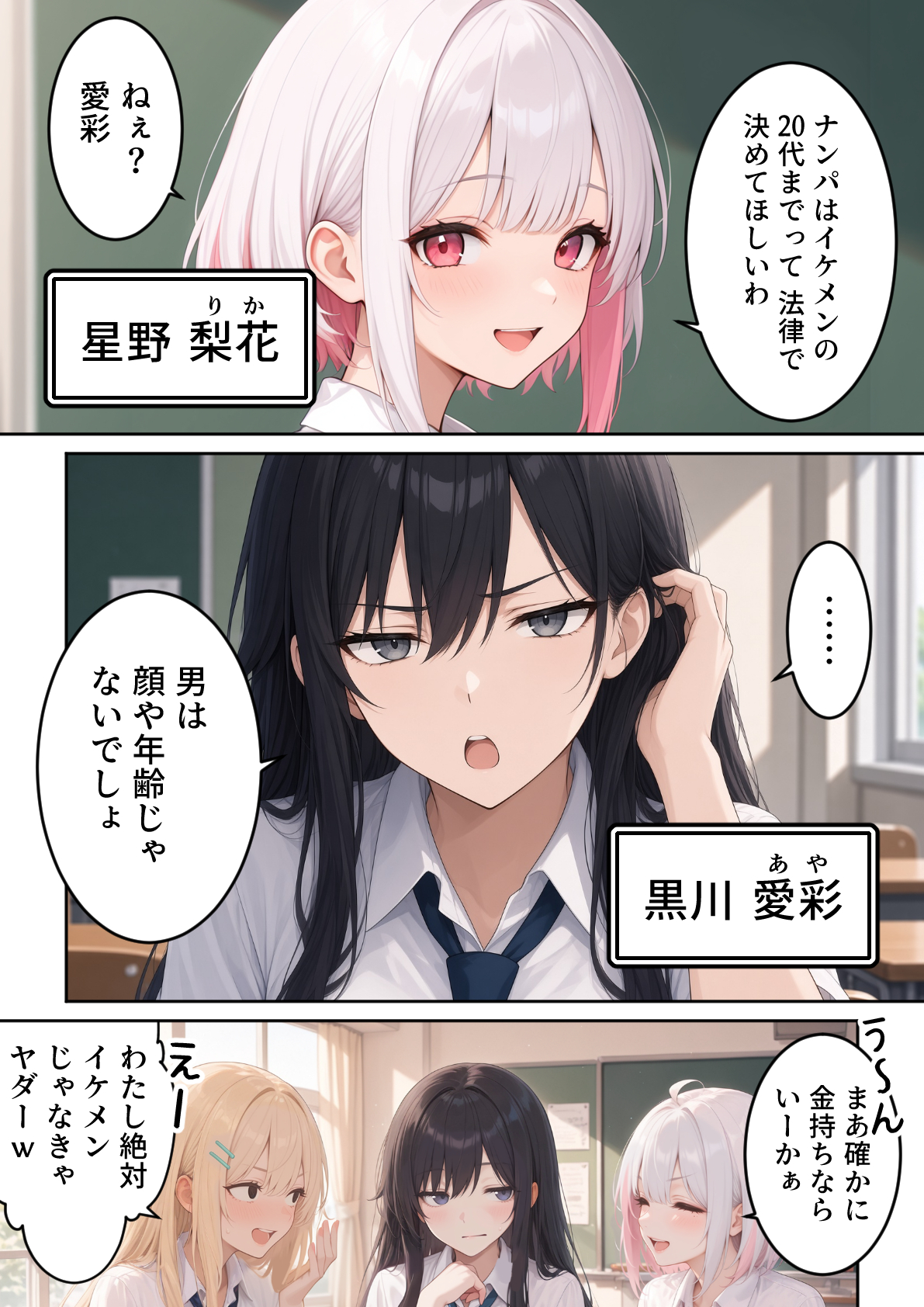 【新作 販売開始】1軍ギャル達にデカちんバレて搾り取られた話 (2/24)