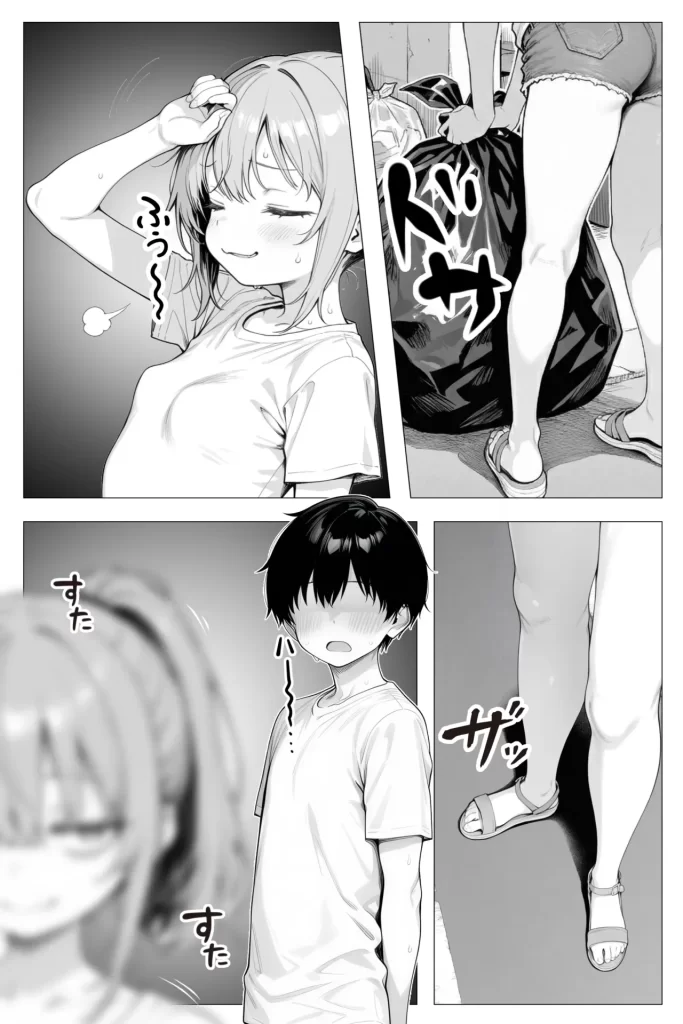 【エロ漫画】隣の部屋の退廃〇リBBA