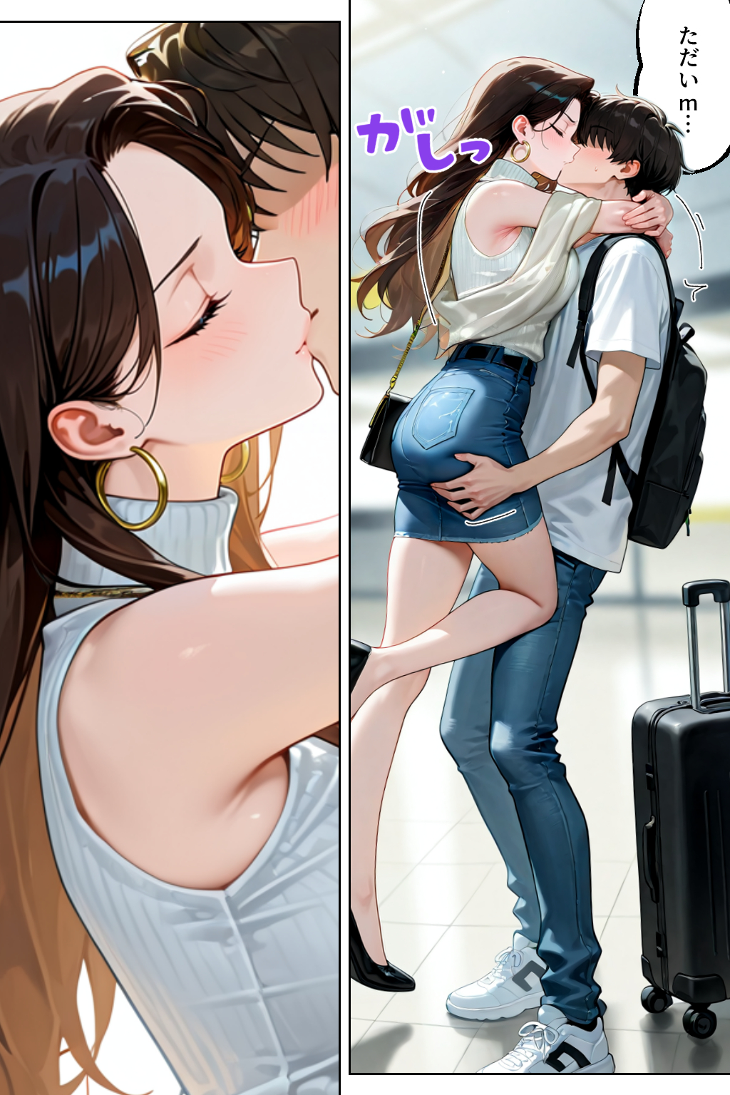 【エロ漫画】強気だけど実はチョロすぎる幼馴染ギャル ―最終章・遠距離でもイチャラブHは止まらない編― 38ページ目