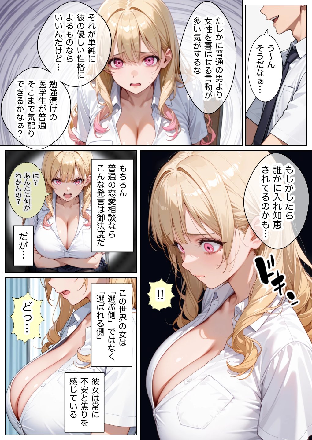 【エロ漫画】俺しか勃起できない世界4 〜Kカップ爆乳ギャル生徒寝取り＆生オナホ化〜 38ページ目